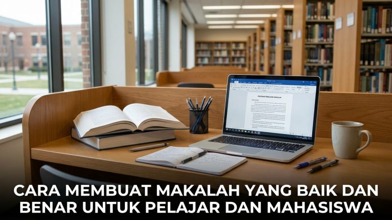 Cara Membuat Makalah yang Baik dan Benar untuk Pelajar dan Mahasiswa