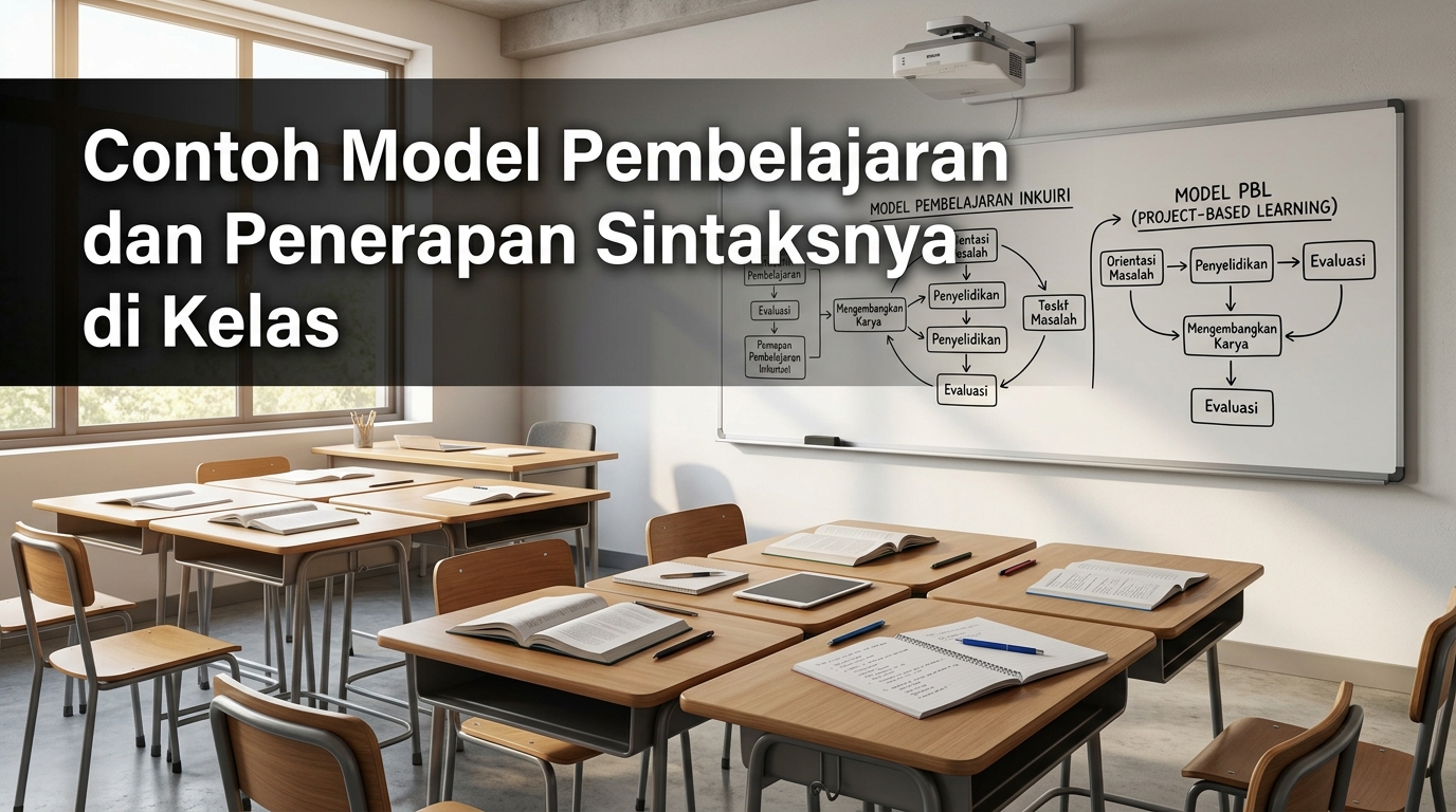 Contoh Model Pembelajaran dan Penerapan Sintaksnya di Kelas