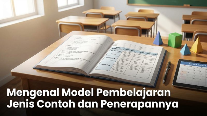 Mengenal Model Pembelajaran Jenis Contoh dan Penerapannya