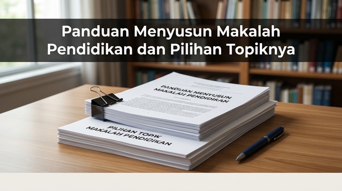 Panduan Menyusun Makalah Pendidikan dan Pilihan Topiknya