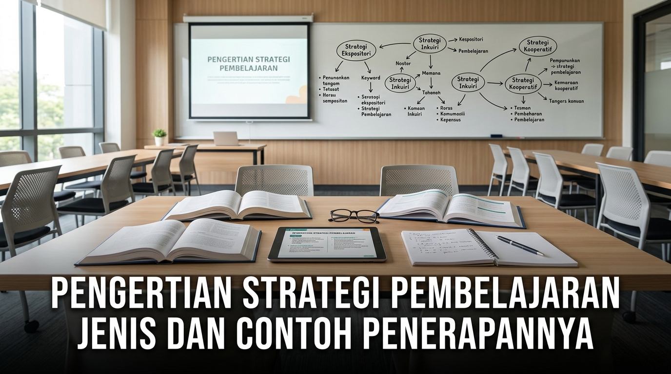 Pengertian Strategi Pembelajaran Jenis dan Contoh Penerapannya