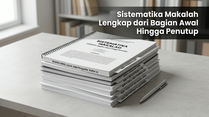 Sistematika Makalah Lengkap dari Bagian Awal Hingga Penutup