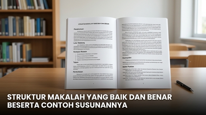 Struktur Makalah yang Baik dan Benar Beserta Contoh Susunannya